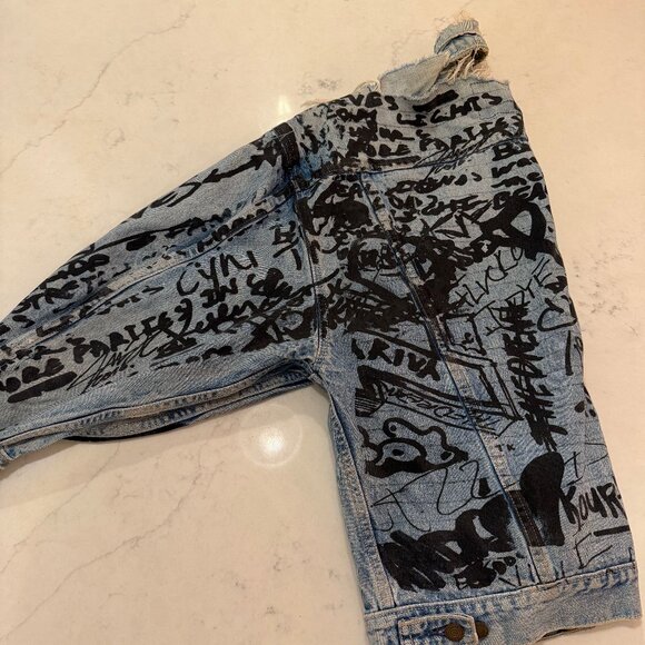 Kanye West x Levis Life Of Pablo Notepad Vintage Denim Jacket - Picture 6 of 8